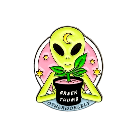 Alien green thumb