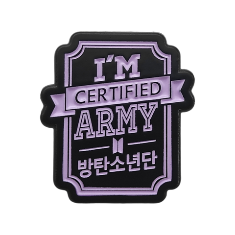 I'm certified army