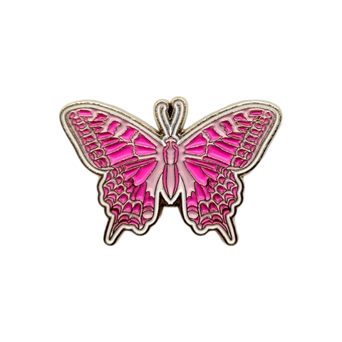 Mariposa rosa